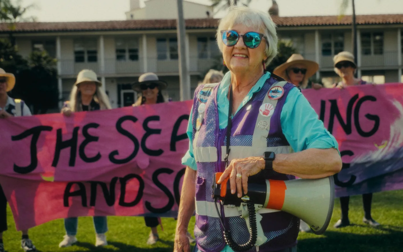 Still from The Society of Fearless Grandmothers